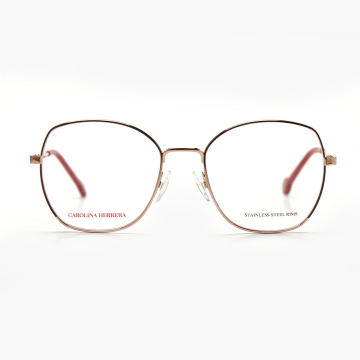 Carolina Herrera 0281 – Bordeaux & Or Cuivré Métal (Femme)