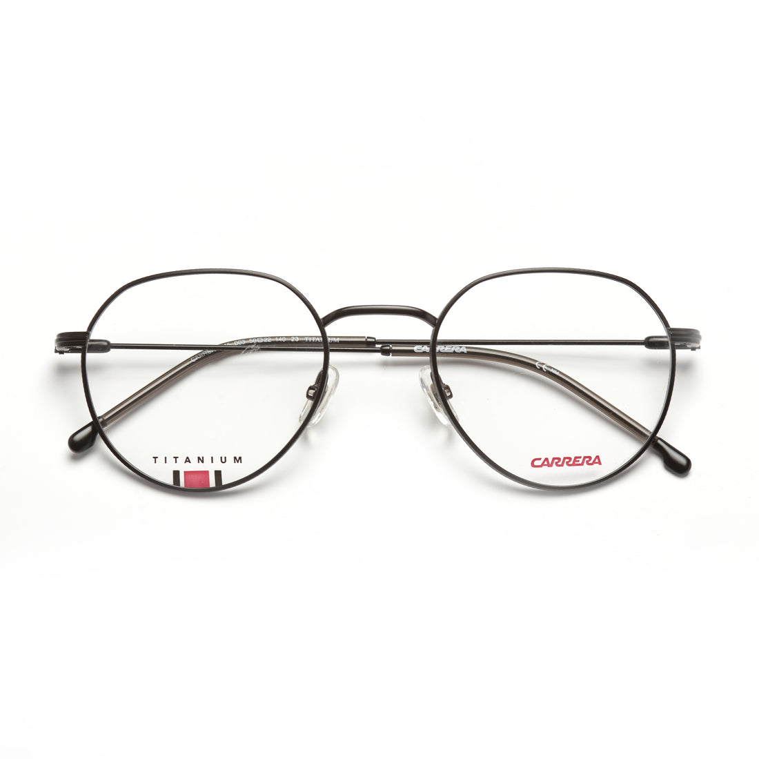 Carrera 245 – Noir Titane & Métal (Unisexe)