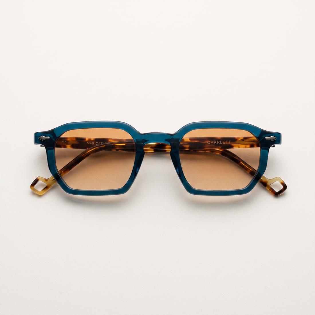 CHARLETT – Lunettes de Soleil Géométriques en Acétate – Mod. 2064