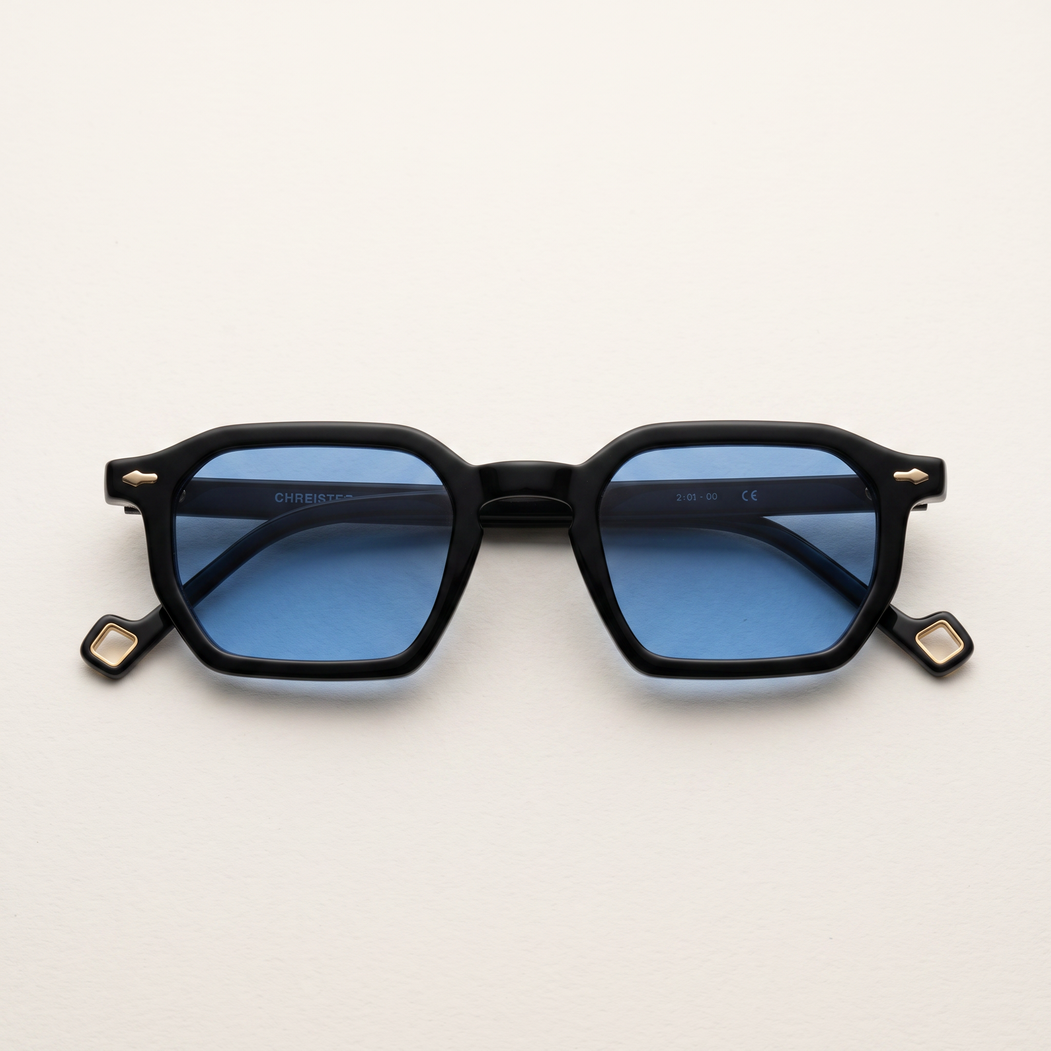 CHARLETT – Lunettes de Soleil Géométriques en Acétate – Mod. 2064