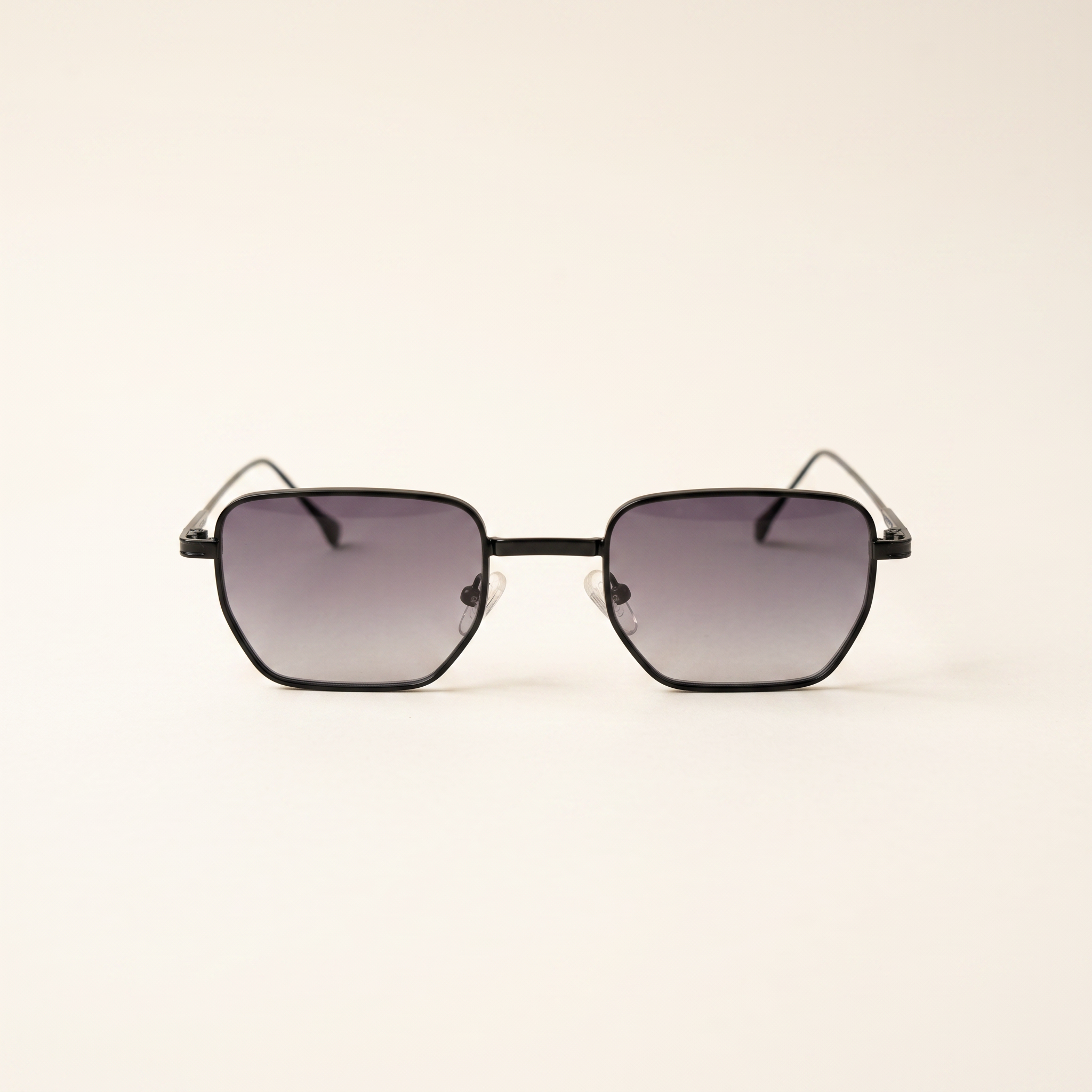 CHARLETT – Lunettes de Soleil Hexagonales en Métal – MOD-2046 C-222