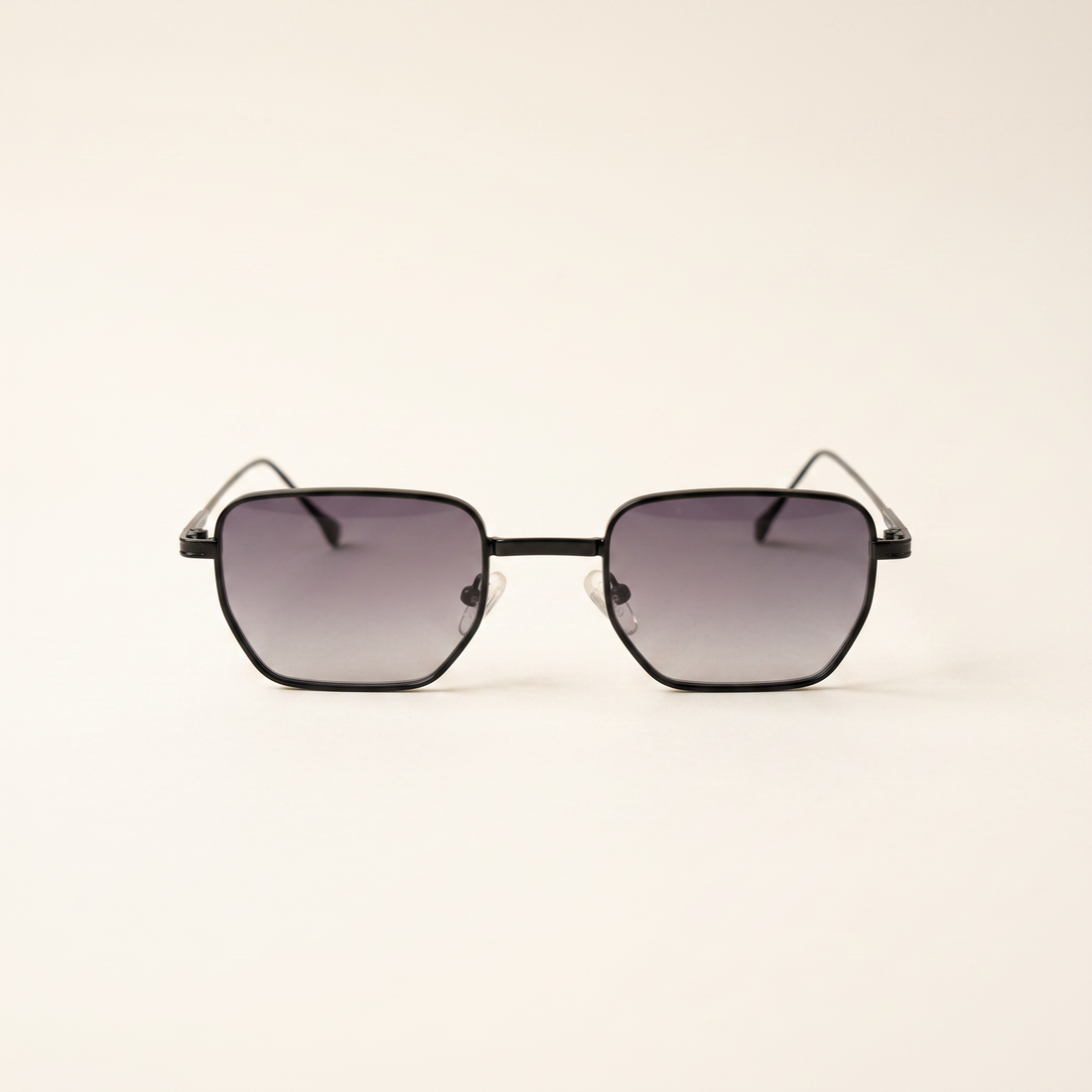 CHARLETT – Lunettes de Soleil Hexagonales en Métal – MOD-2046 C-222