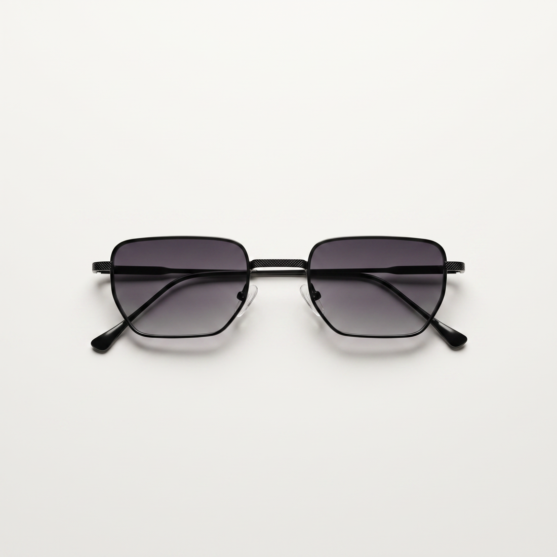 CHARLETT – Lunettes de Soleil Hexagonales en Métal – MOD-2046 C-222