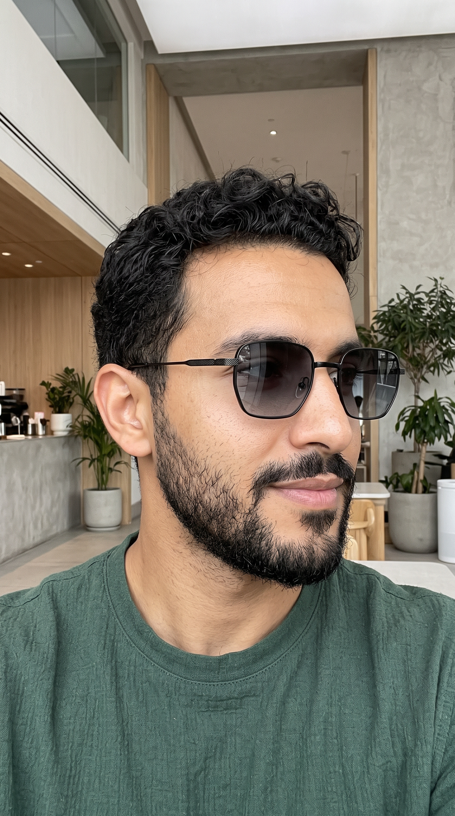 CHARLETT – Lunettes de Soleil Hexagonales en Métal – MOD-2046 C-222