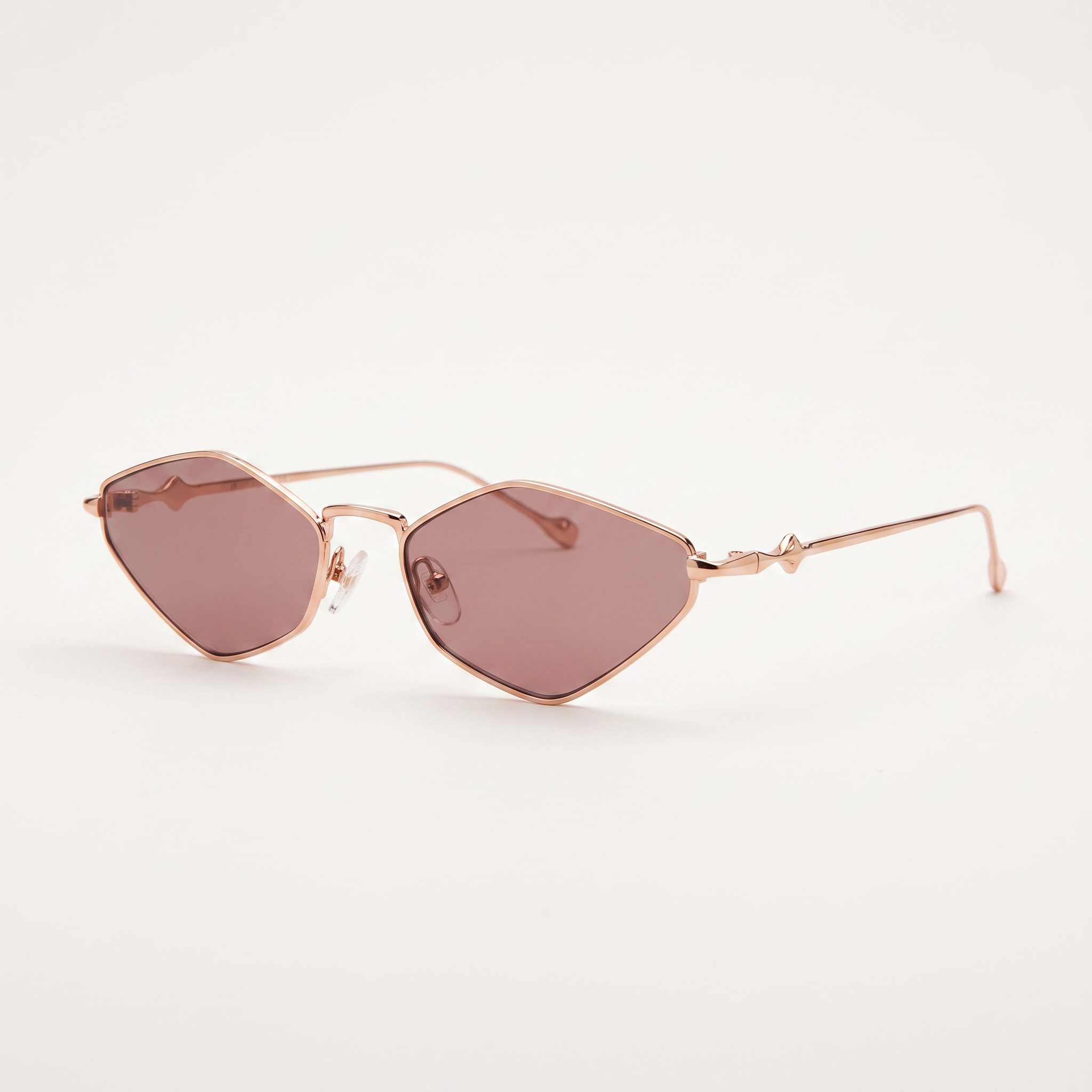 CHARLETT – Lunettes de Soleil Œil de Chat en Métal – MOD-2046 C-222