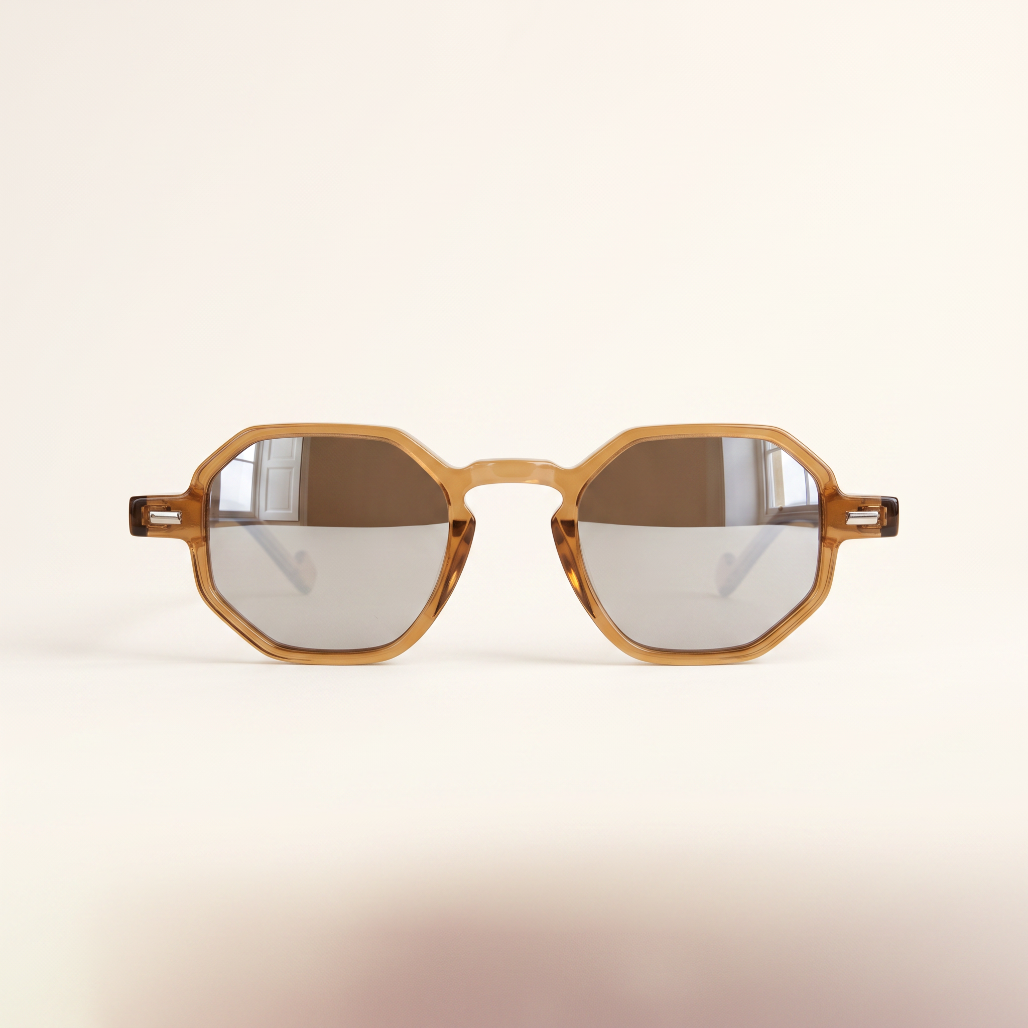 CHARLETT – Lunettes de Soleil Octogonales en Acétate – MOD-2012 C01