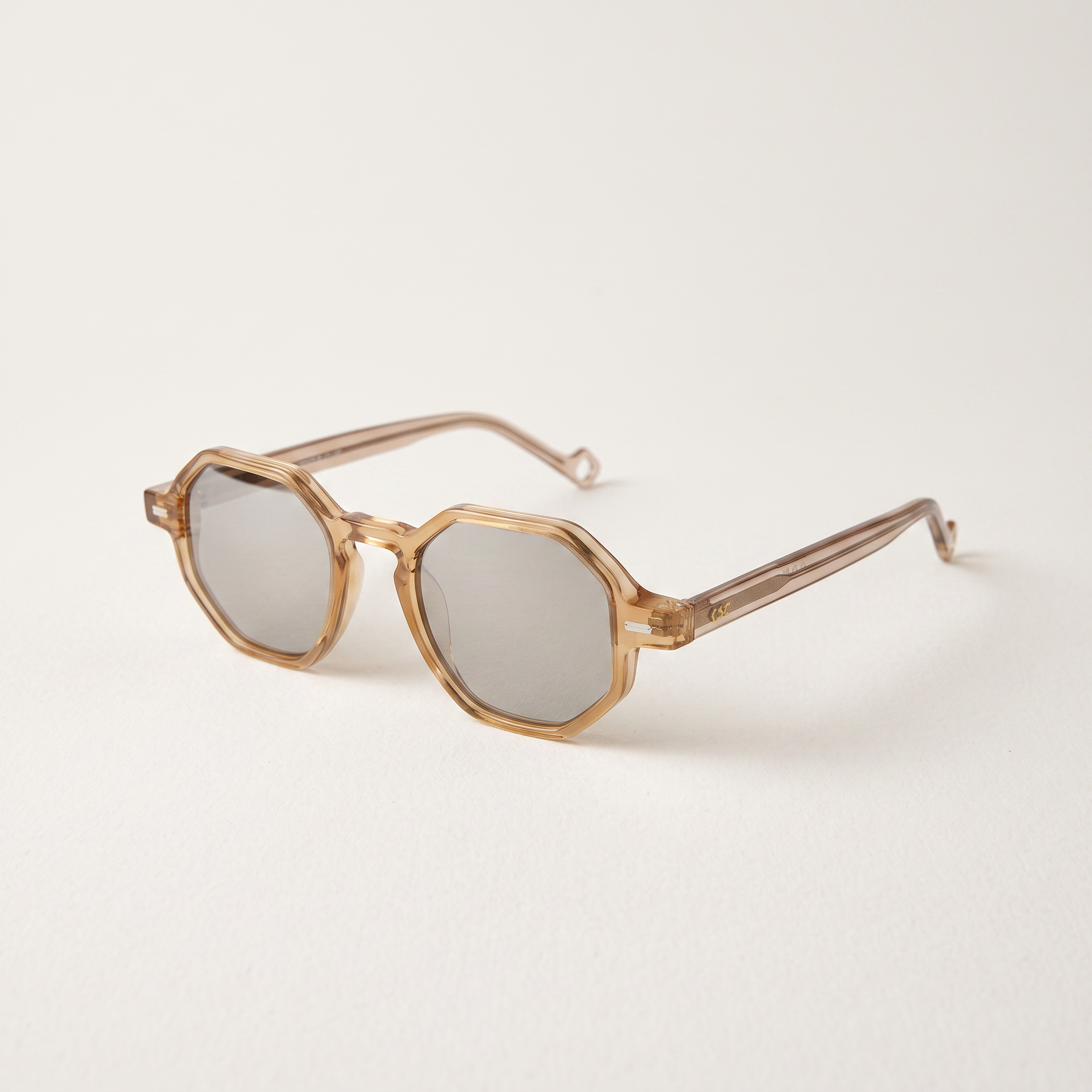 CHARLETT – Lunettes de Soleil Octogonales en Acétate – MOD-2012 C01