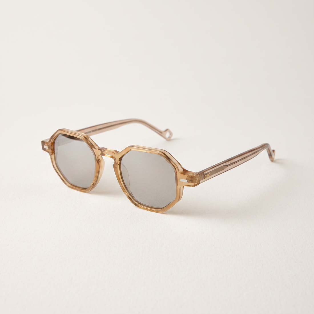 CHARLETT – Lunettes de Soleil Octogonales en Acétate – MOD-2012 C01