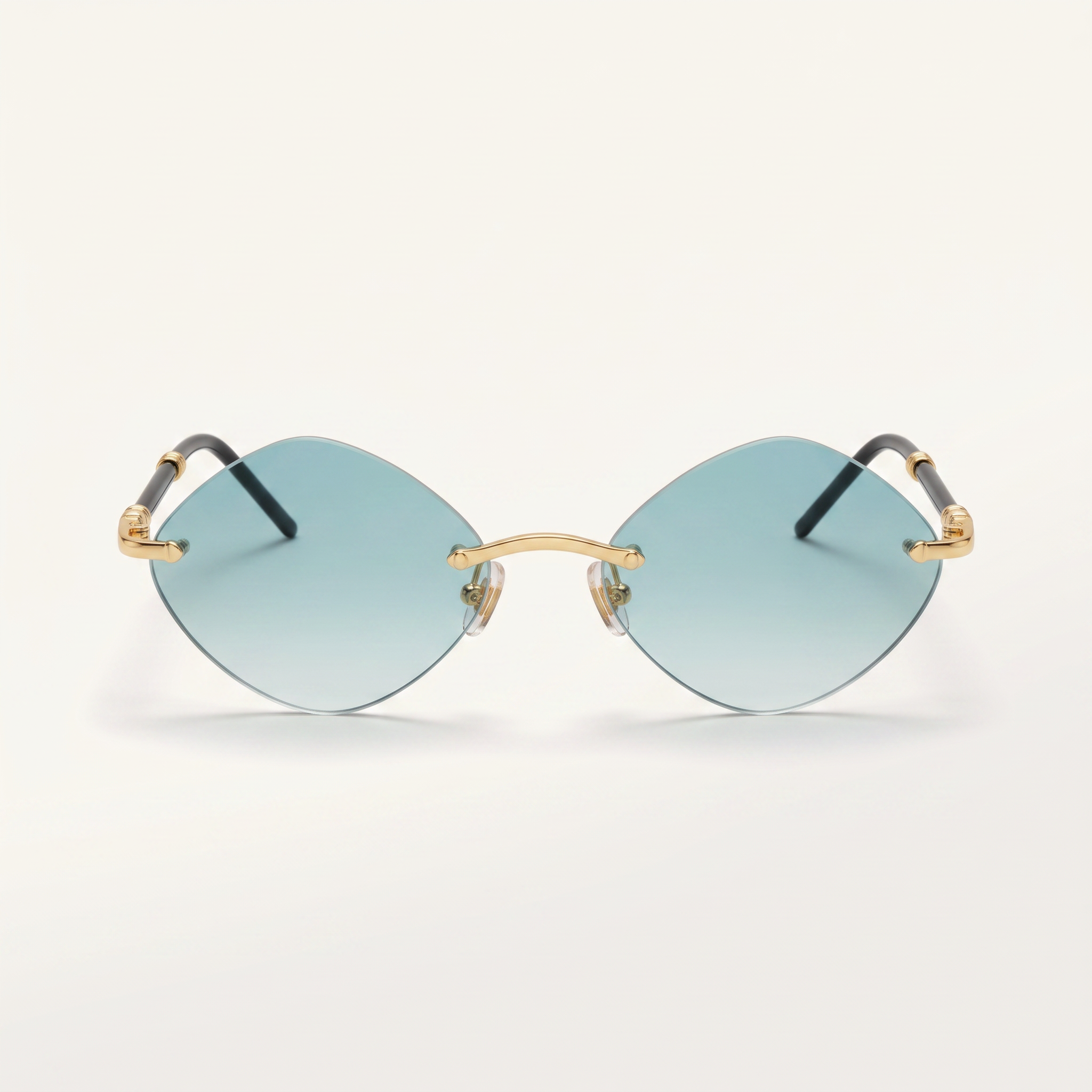 CHARLETT – Lunettes de Soleil Rondes Sans Monture