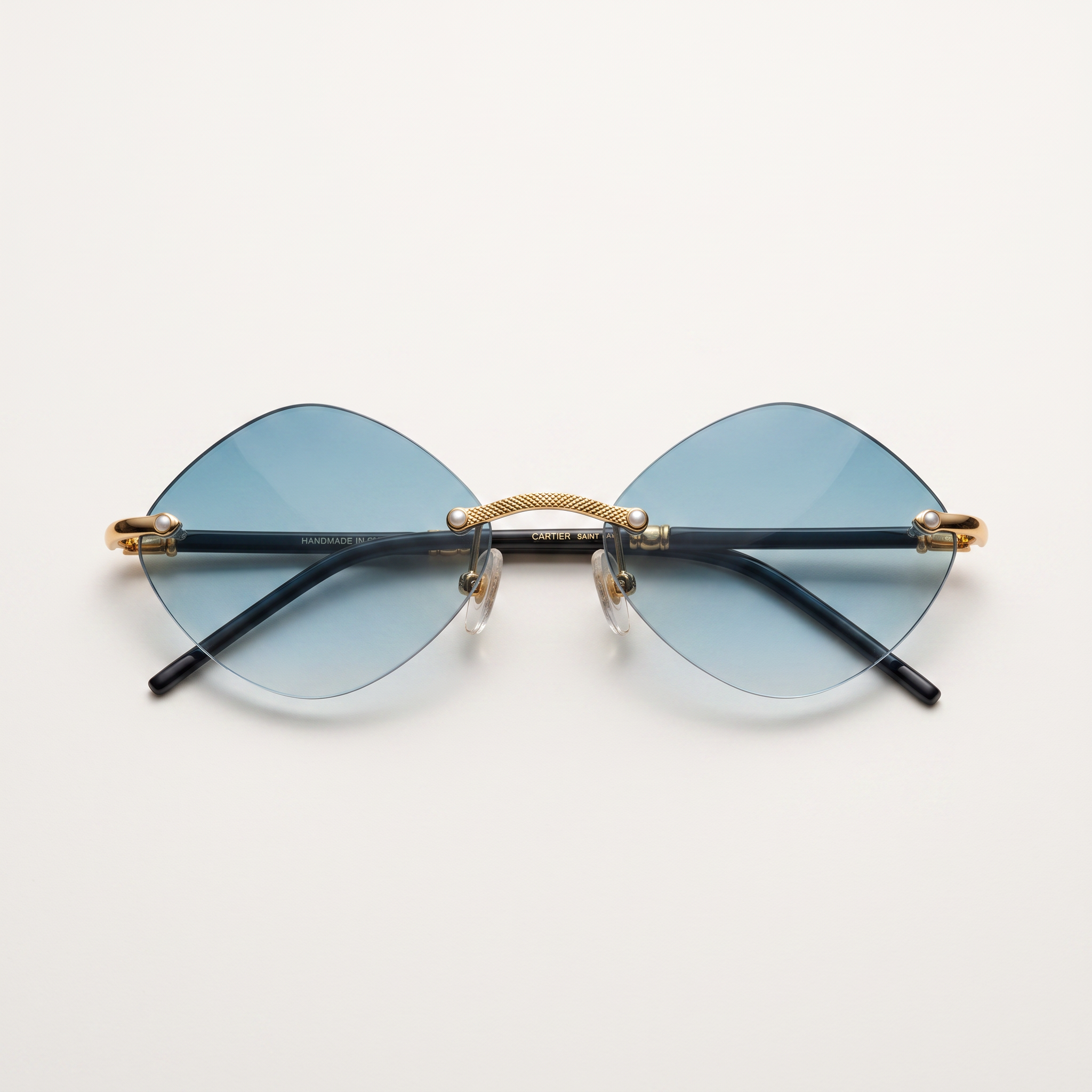 CHARLETT – Lunettes de Soleil Rondes Sans Monture