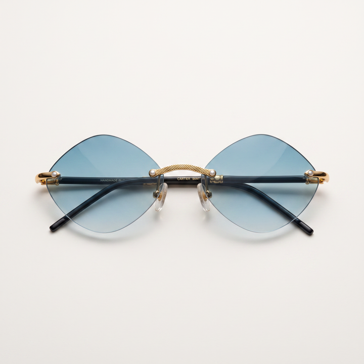 CHARLETT – Lunettes de Soleil Rondes Sans Monture