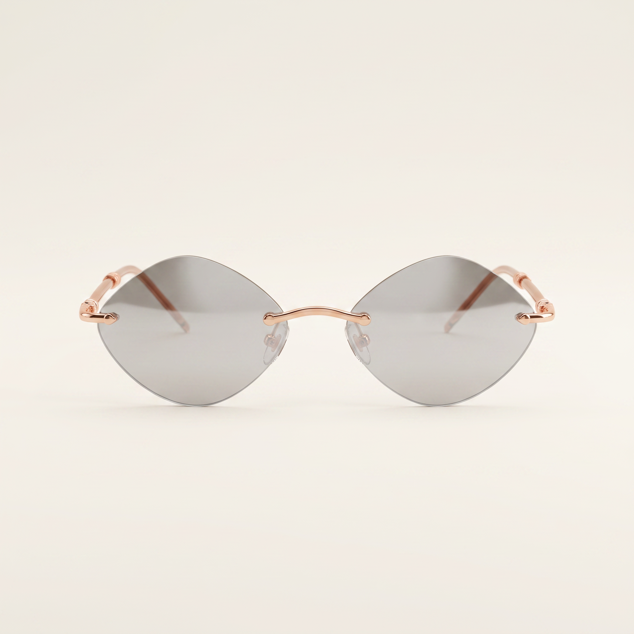 CHARLETT – Lunettes de Soleil Rondes Sans Monture – Mod. 334 C.224