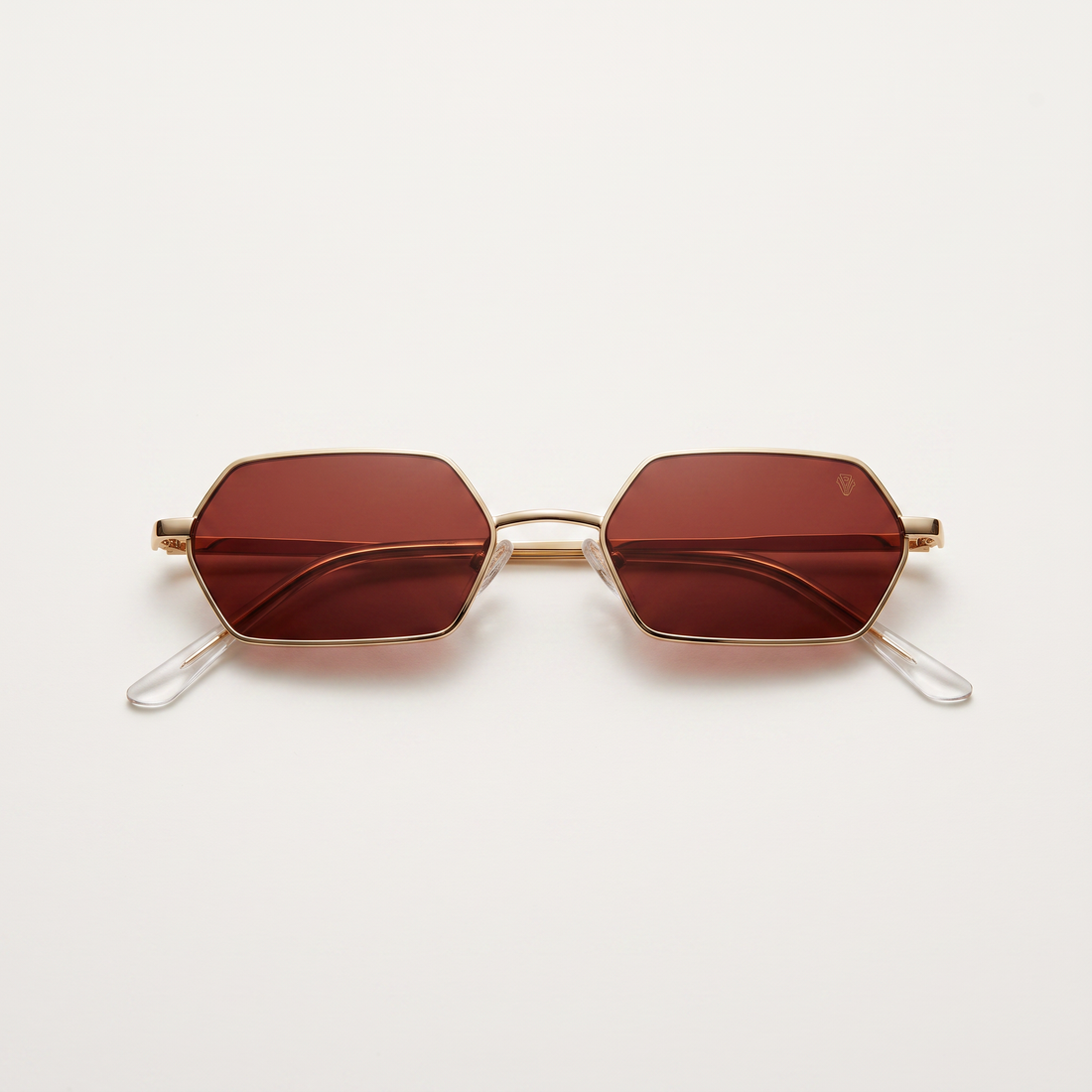 Créateur – Lunettes de Soleil Géométriques en Métal – AP3149 C2