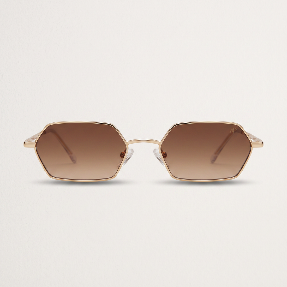 Créateur – Lunettes de Soleil Géométriques en Métal – AP3149 C2