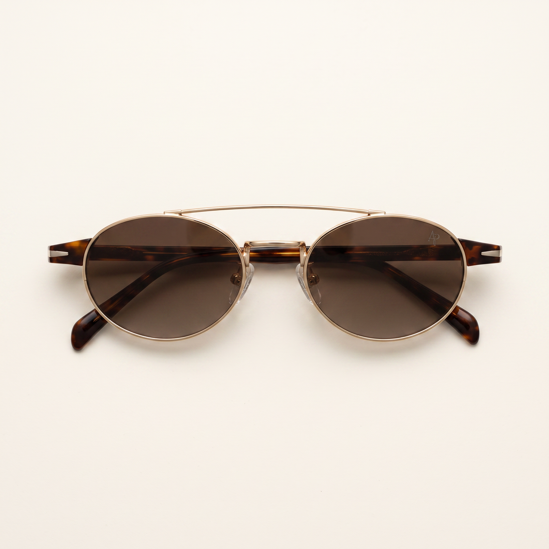 Créateur – Lunettes de Soleil Ovales Vintage – AP3121 C2