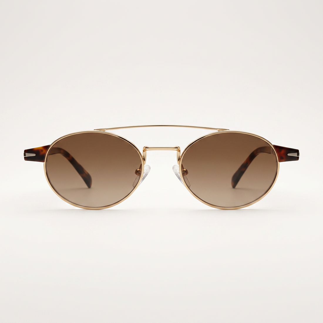 Créateur – Lunettes de Soleil Ovales Vintage – AP3121 C2