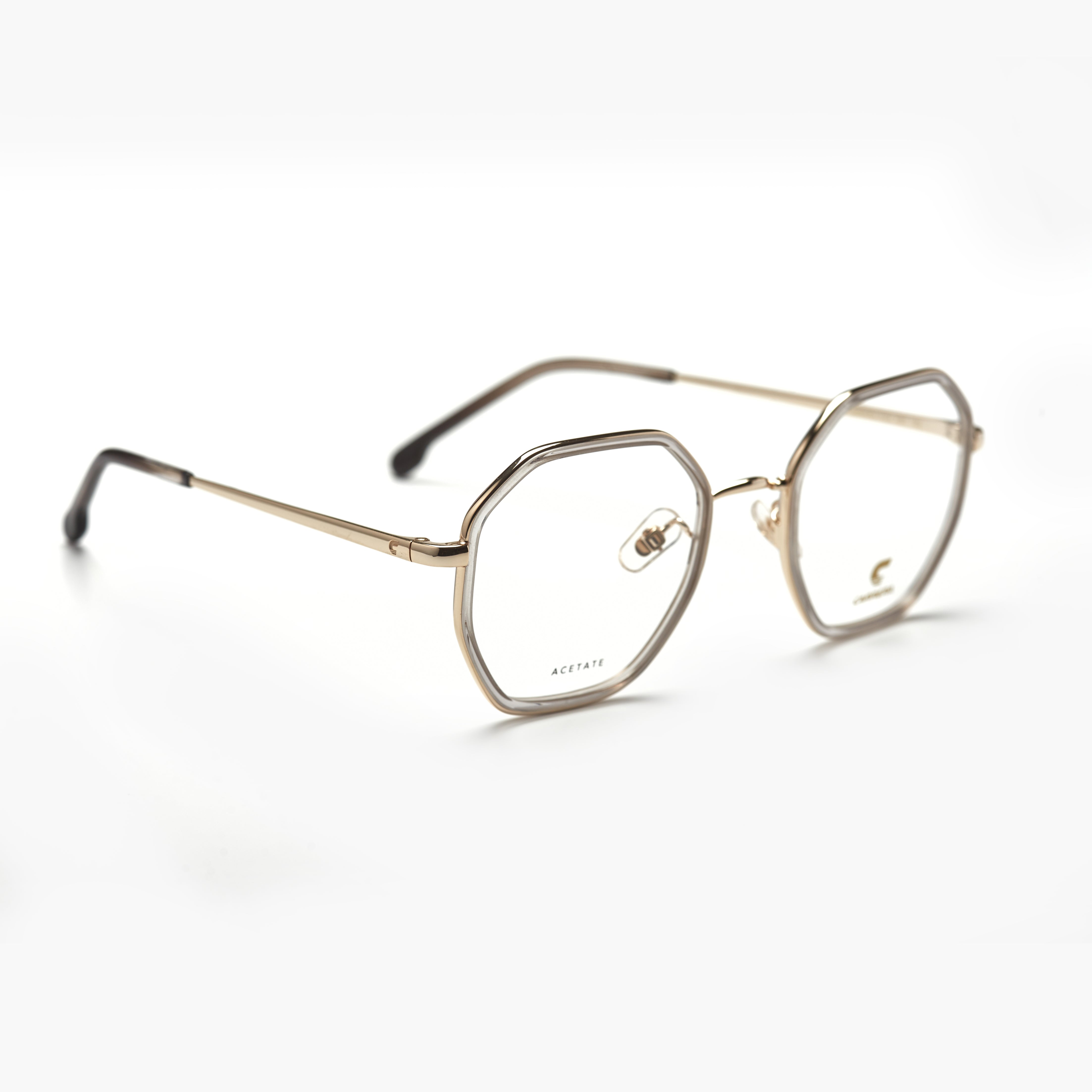 Carrera 3034 – Transparent Gris Métal (Femme)