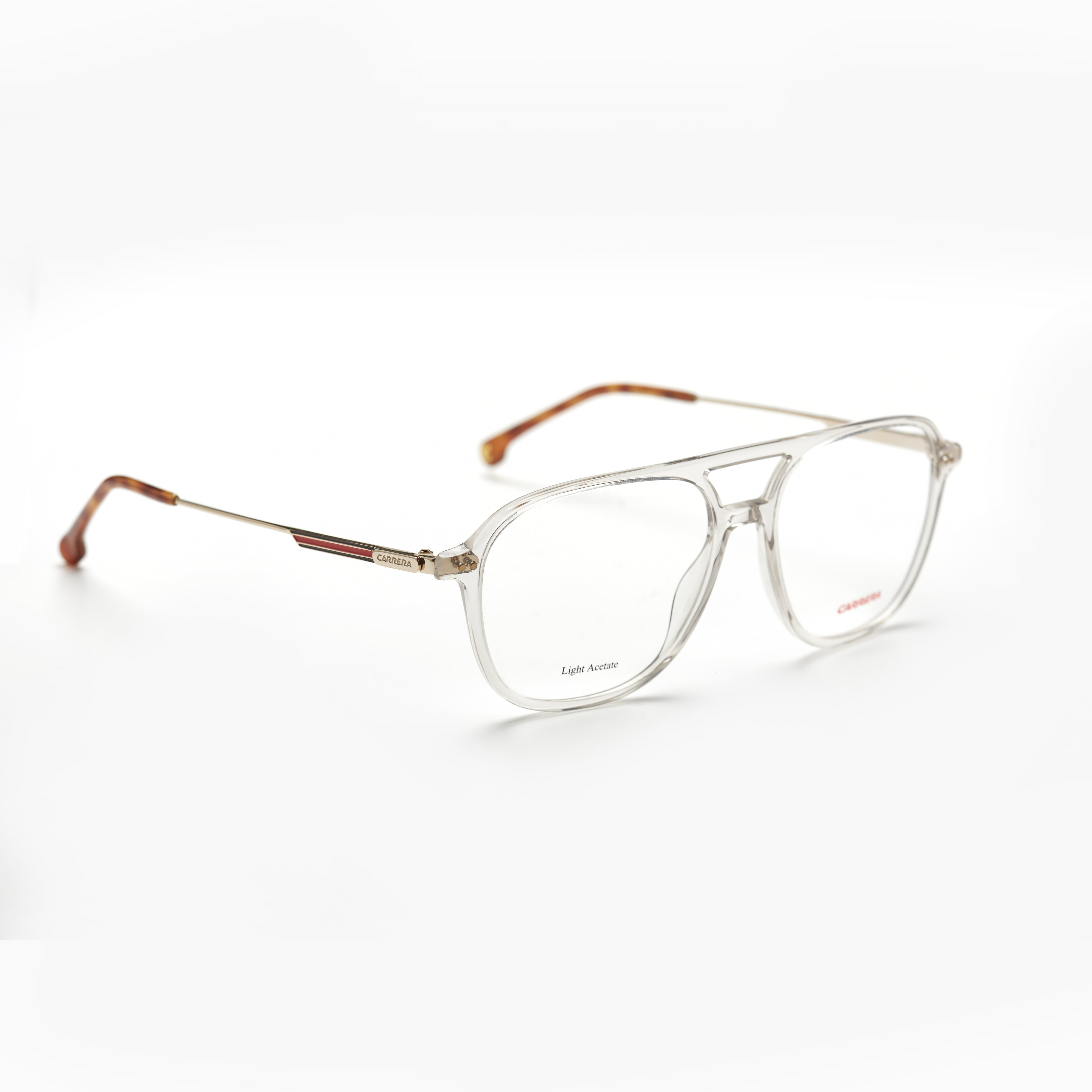 Carrera 1120 – Gris Transparent & Or (Homme)