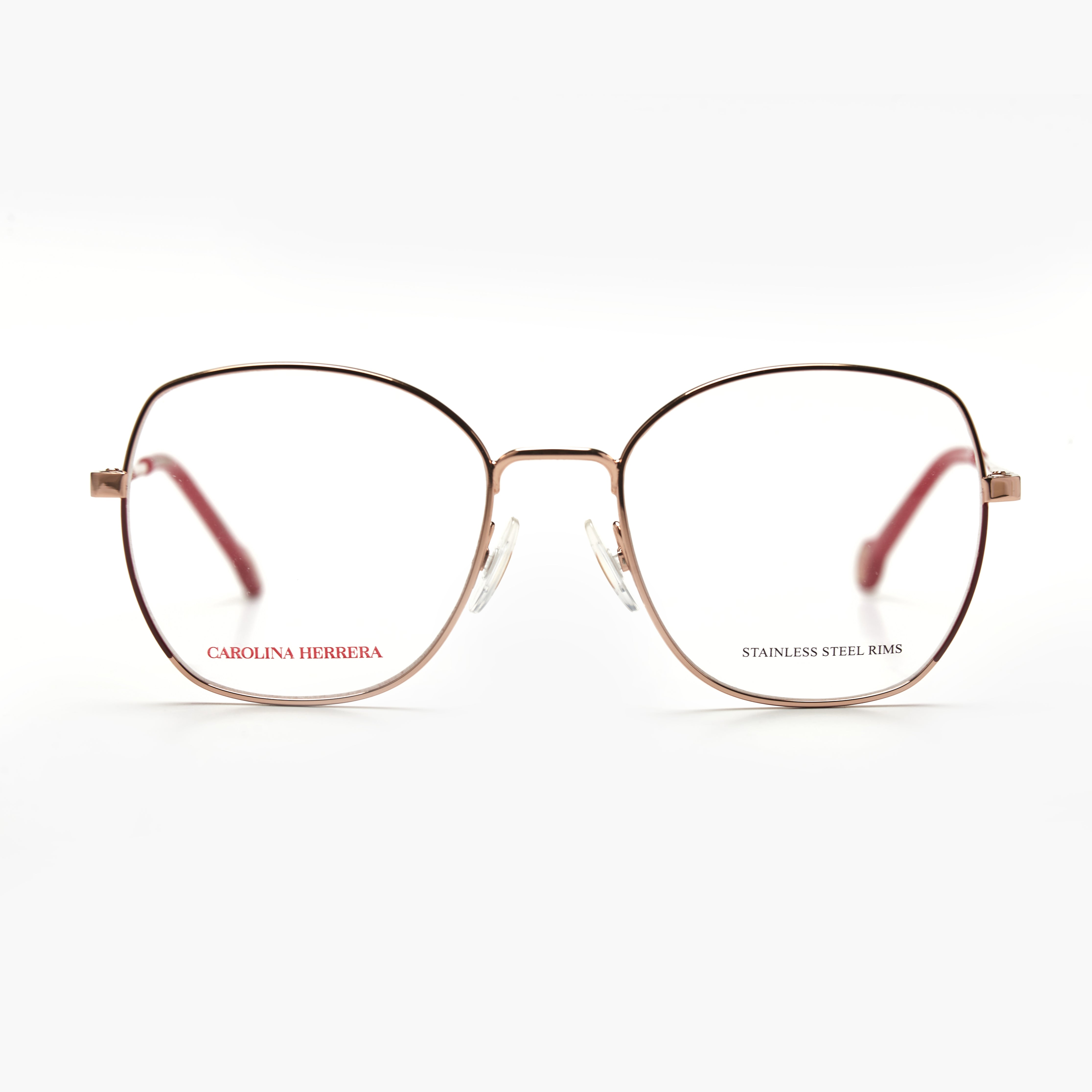 Carolina Herrera 0281 – Bordeaux & Or Cuivré Métal (Femme)