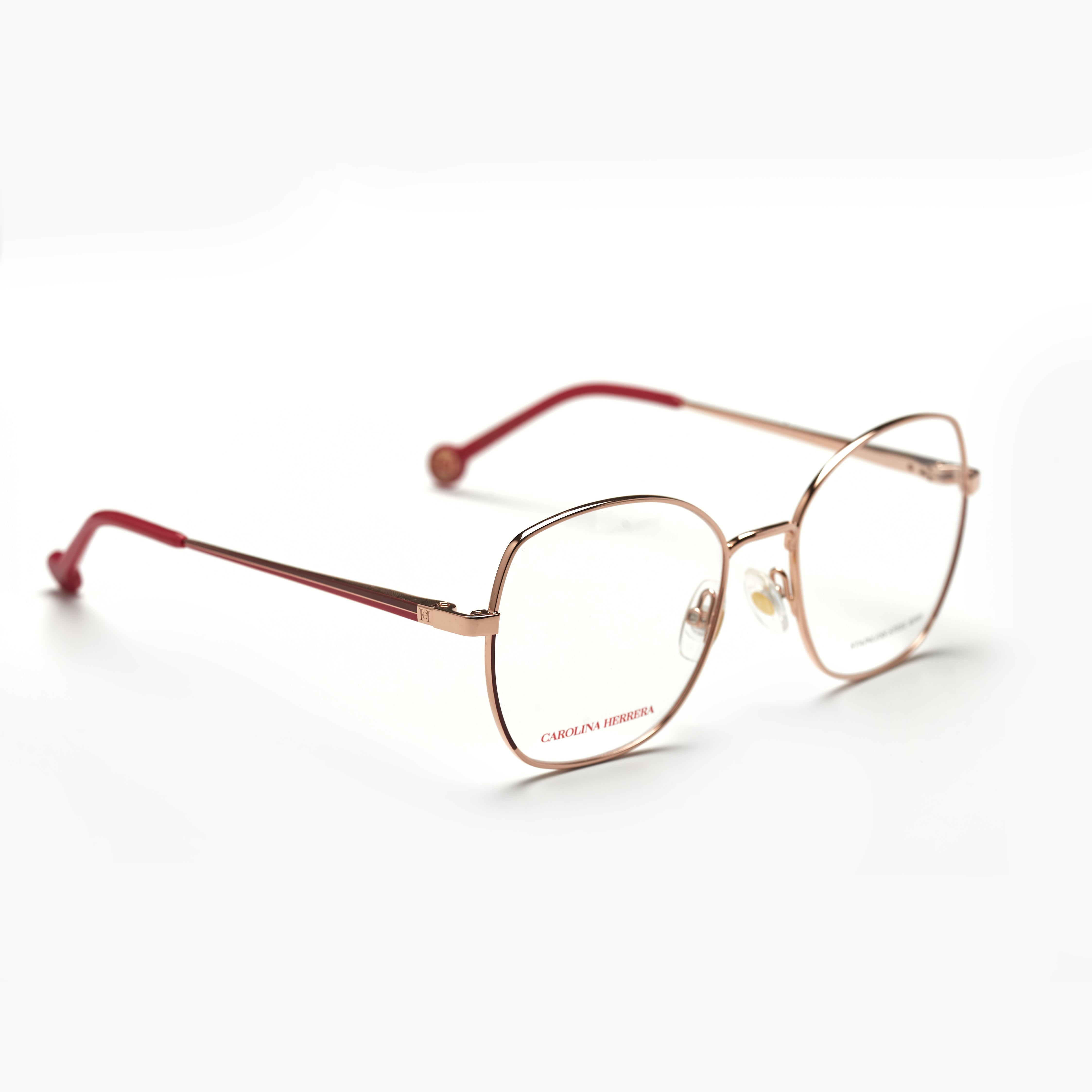 Carolina Herrera 0281 – Bordeaux & Or Cuivré Métal (Femme)