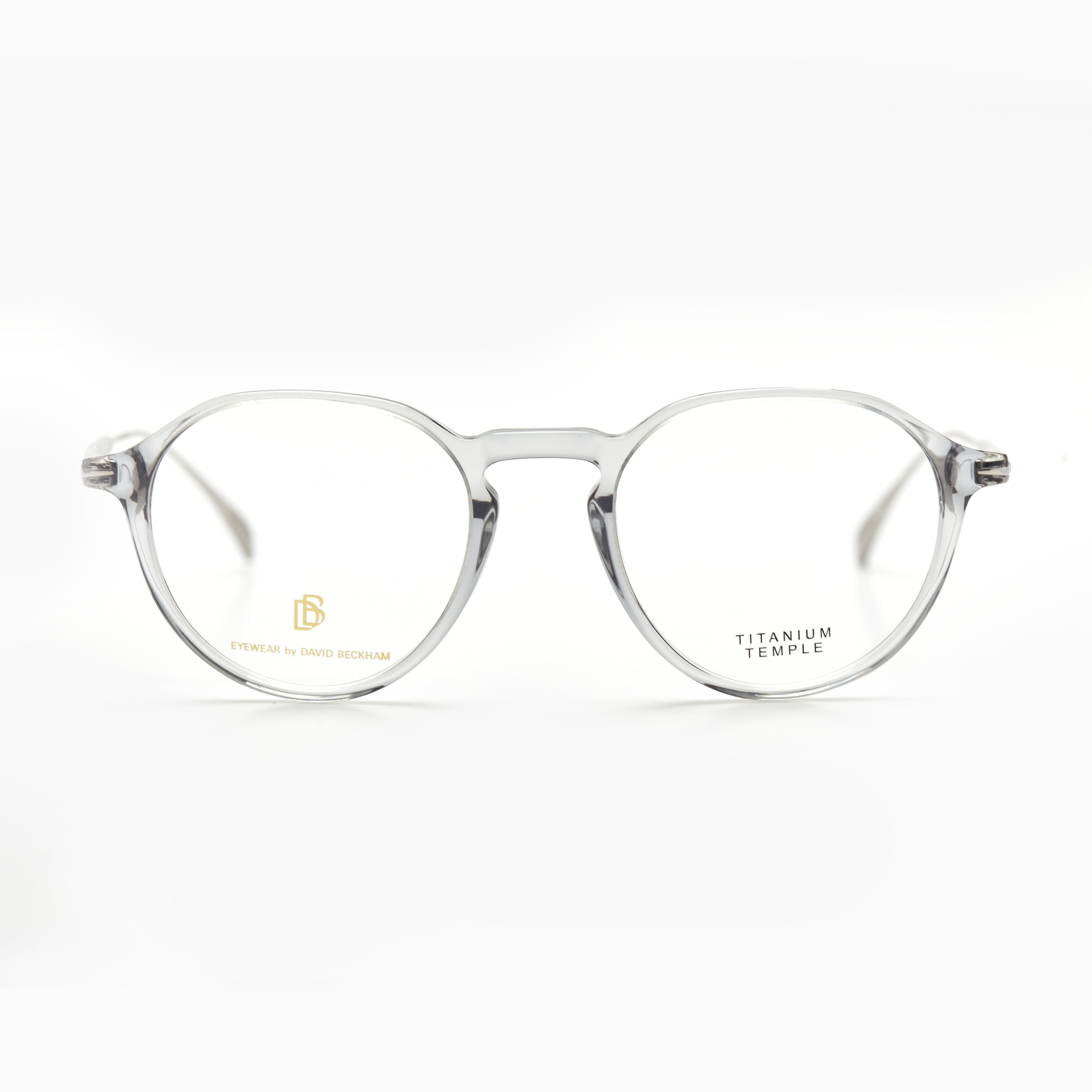 David Beckham 1105 – Cristal Gris & Argent Mat (Homme)