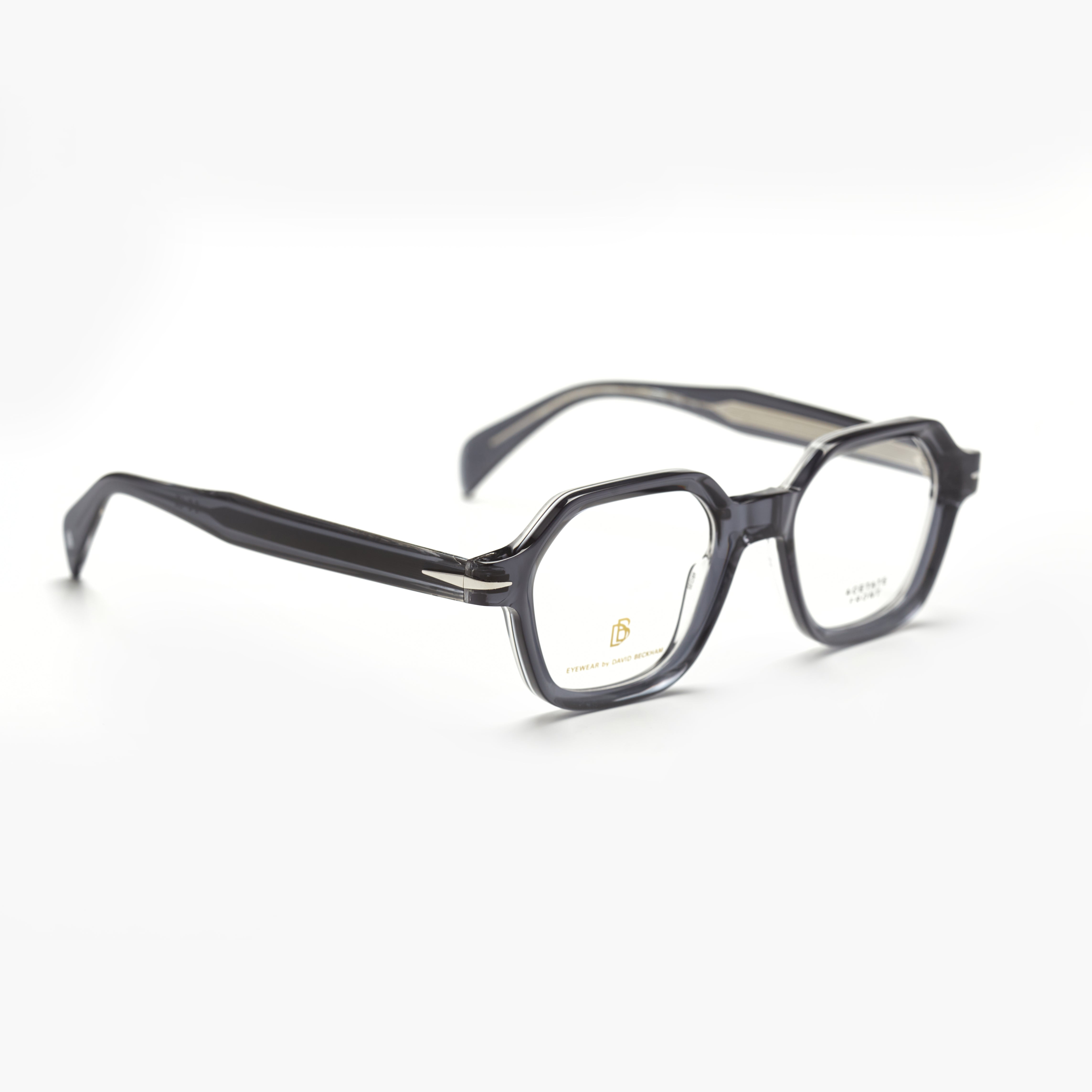 David Beckham 7140 – Bleu Cristal Ovale Acétate (Homme)