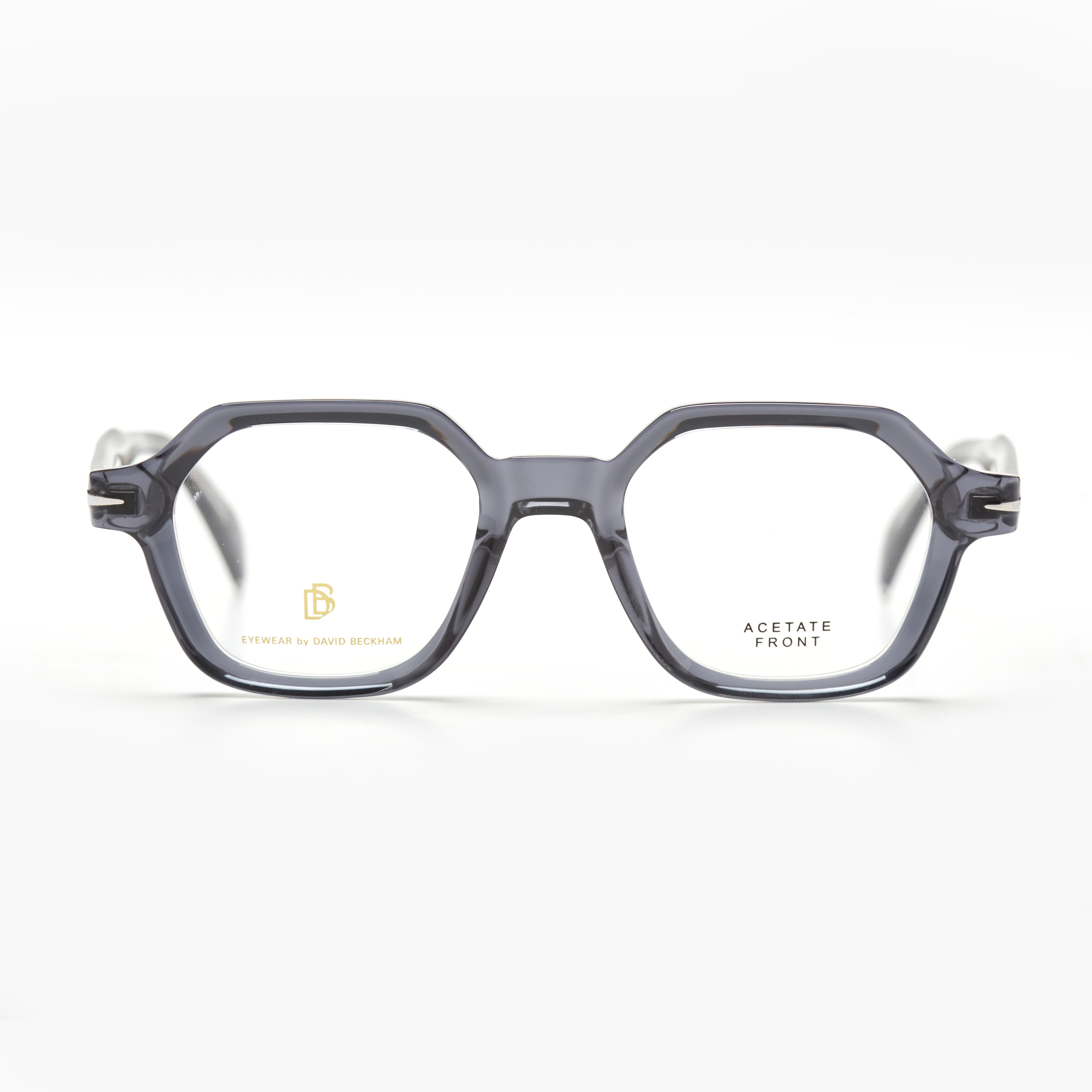 David Beckham 7140 – Bleu Cristal Ovale Acétate (Homme)