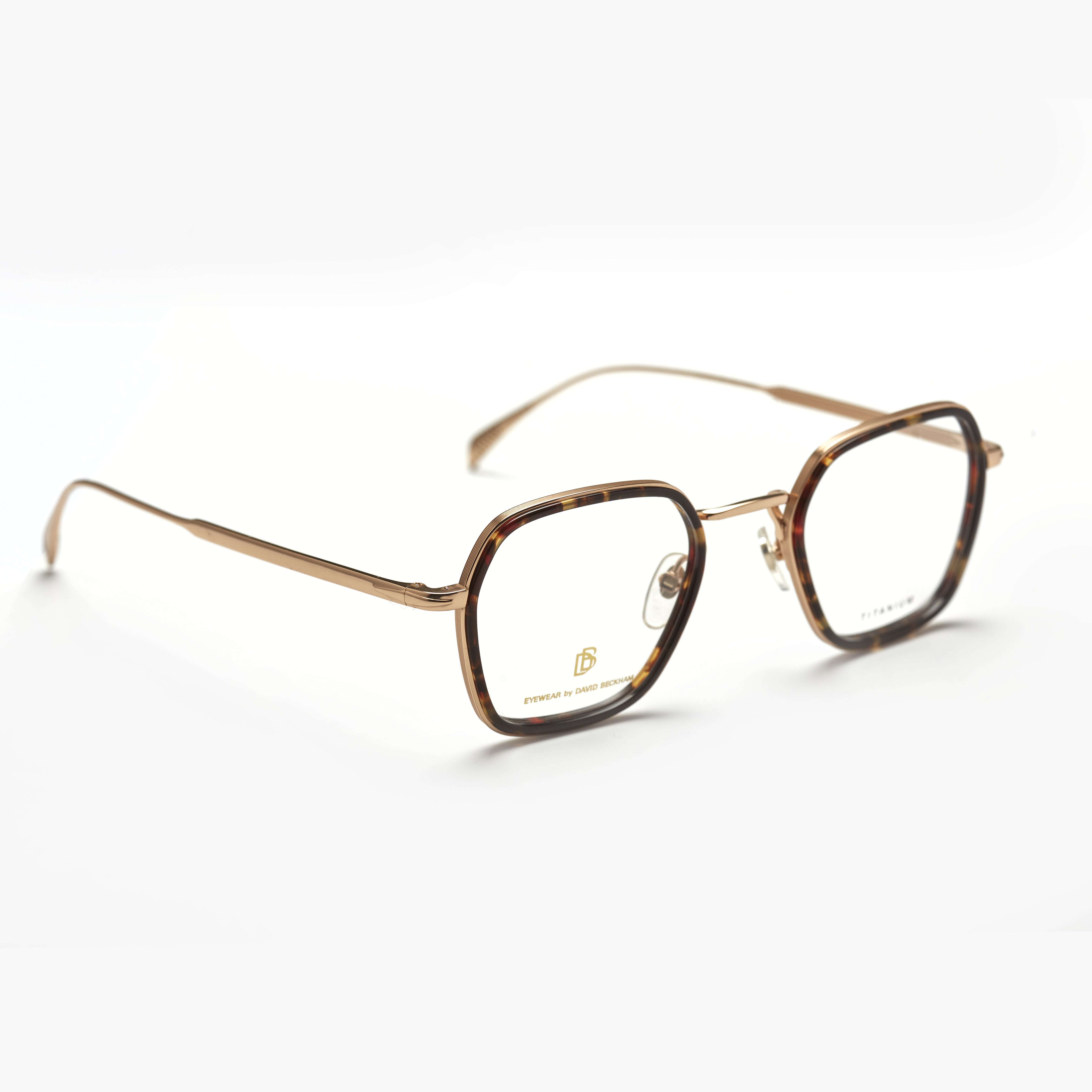 David Beckham 1103 – Havane & Or Titane (Homme)