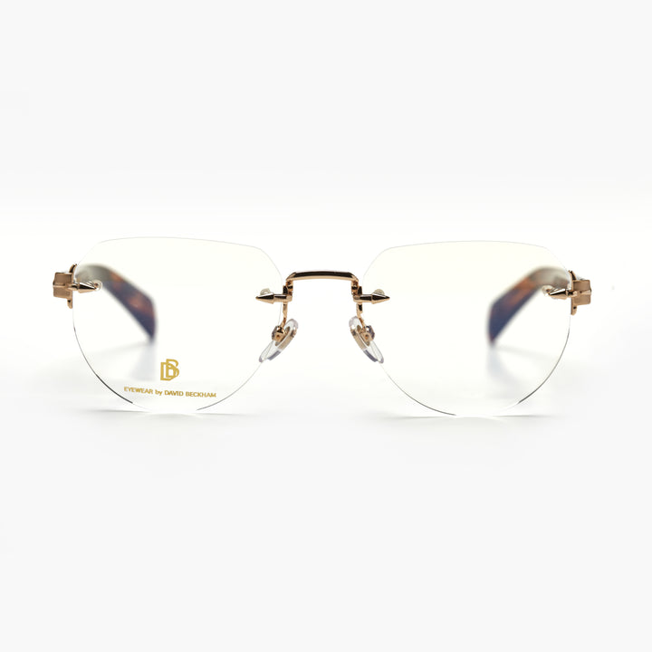 David Beckham 7145 – Or Percée Métal & Acétate (Homme)