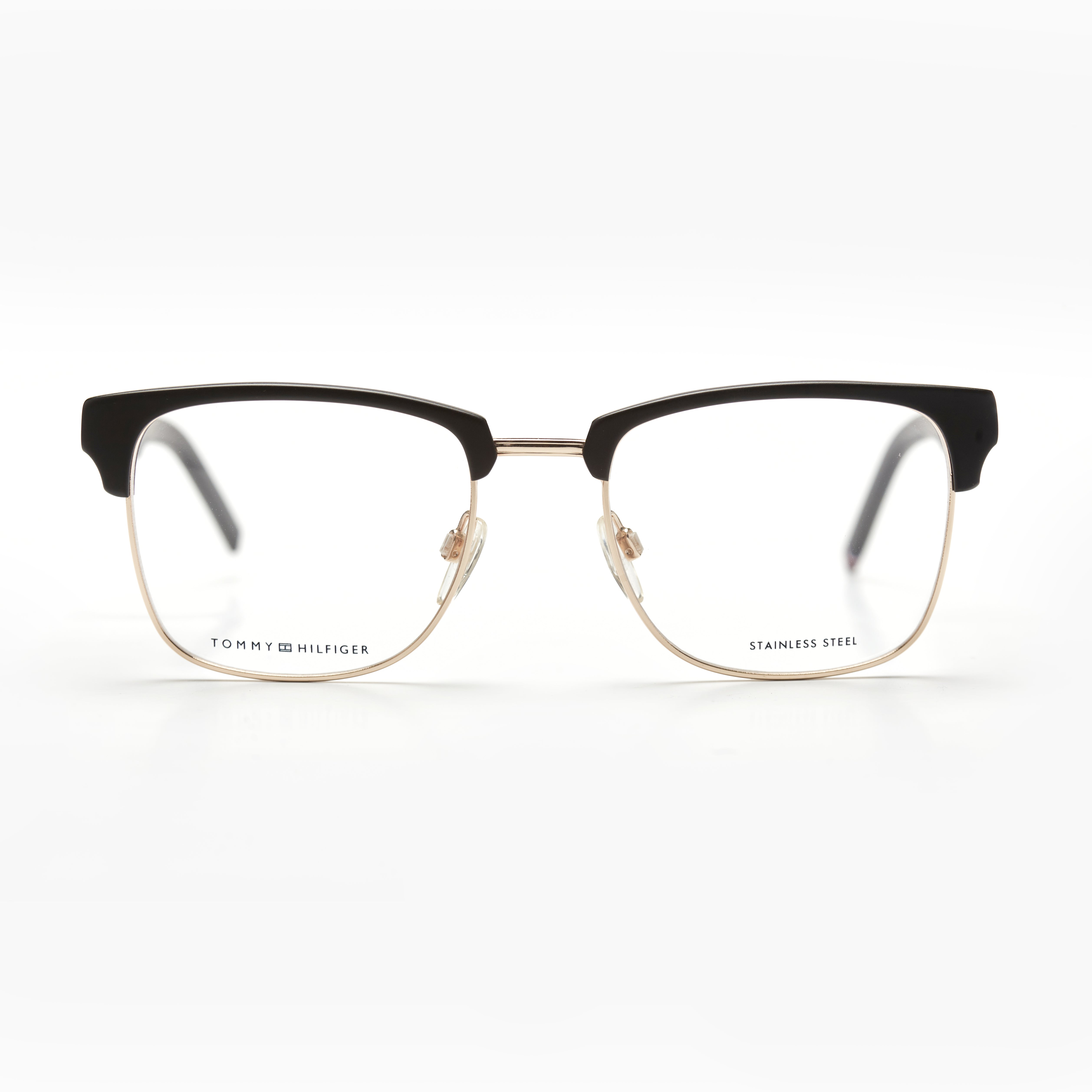 Tommy Hilfiger 1988 – Noir & Or Métal/Acétate (Homme)