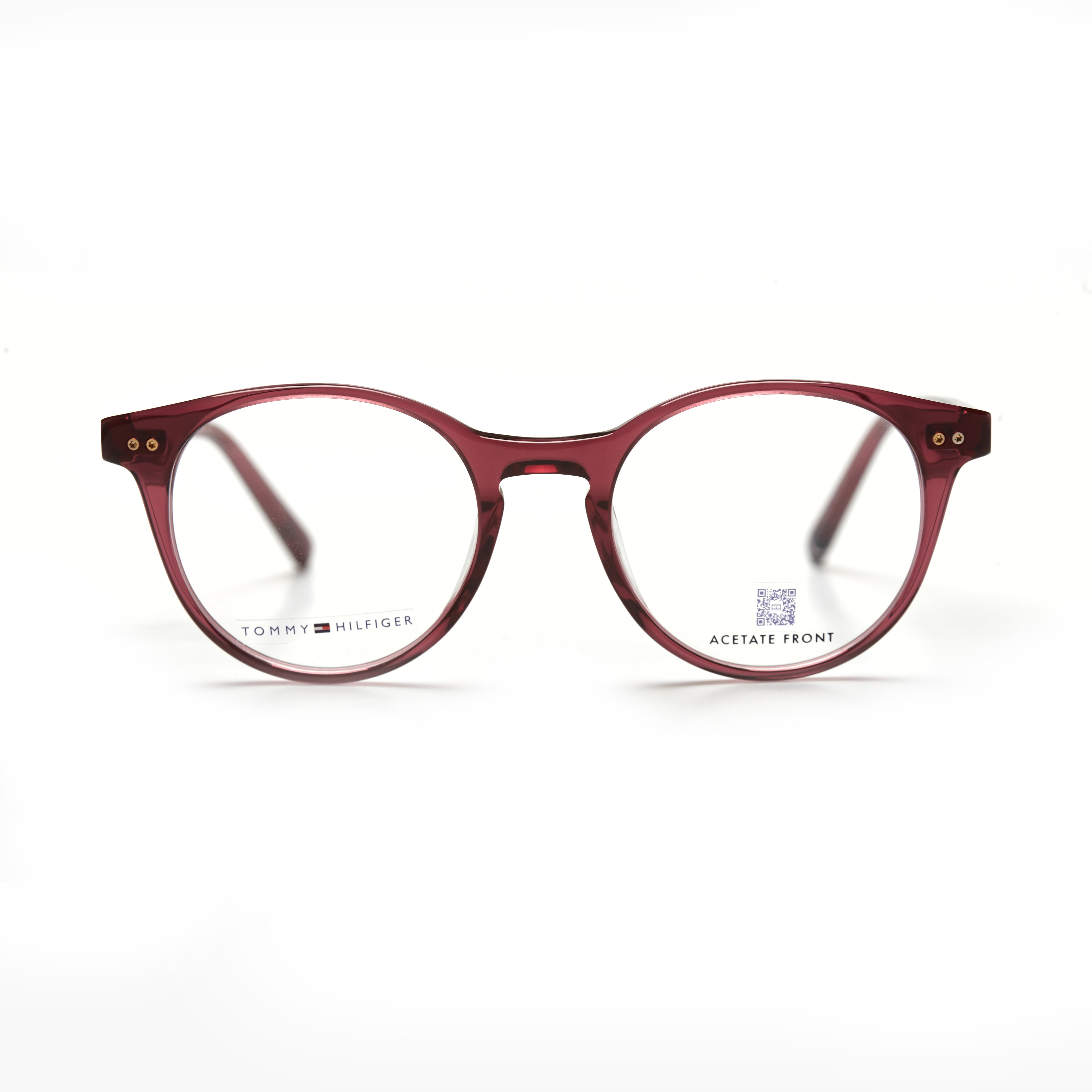 Tommy Hilfiger 2161 – Bordeaux Acétate (Femme)