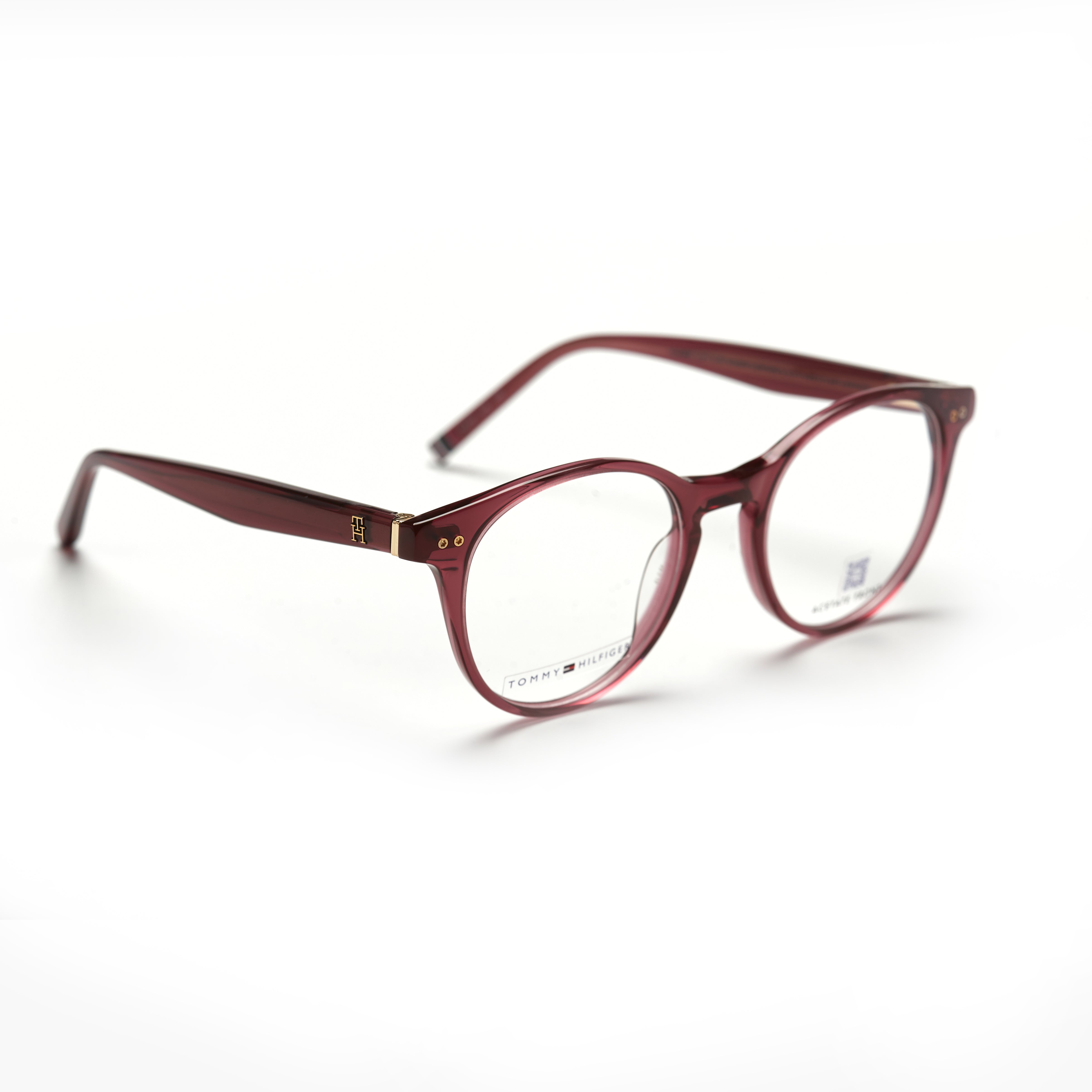 Tommy Hilfiger 2161 – Bordeaux Acétate (Femme)