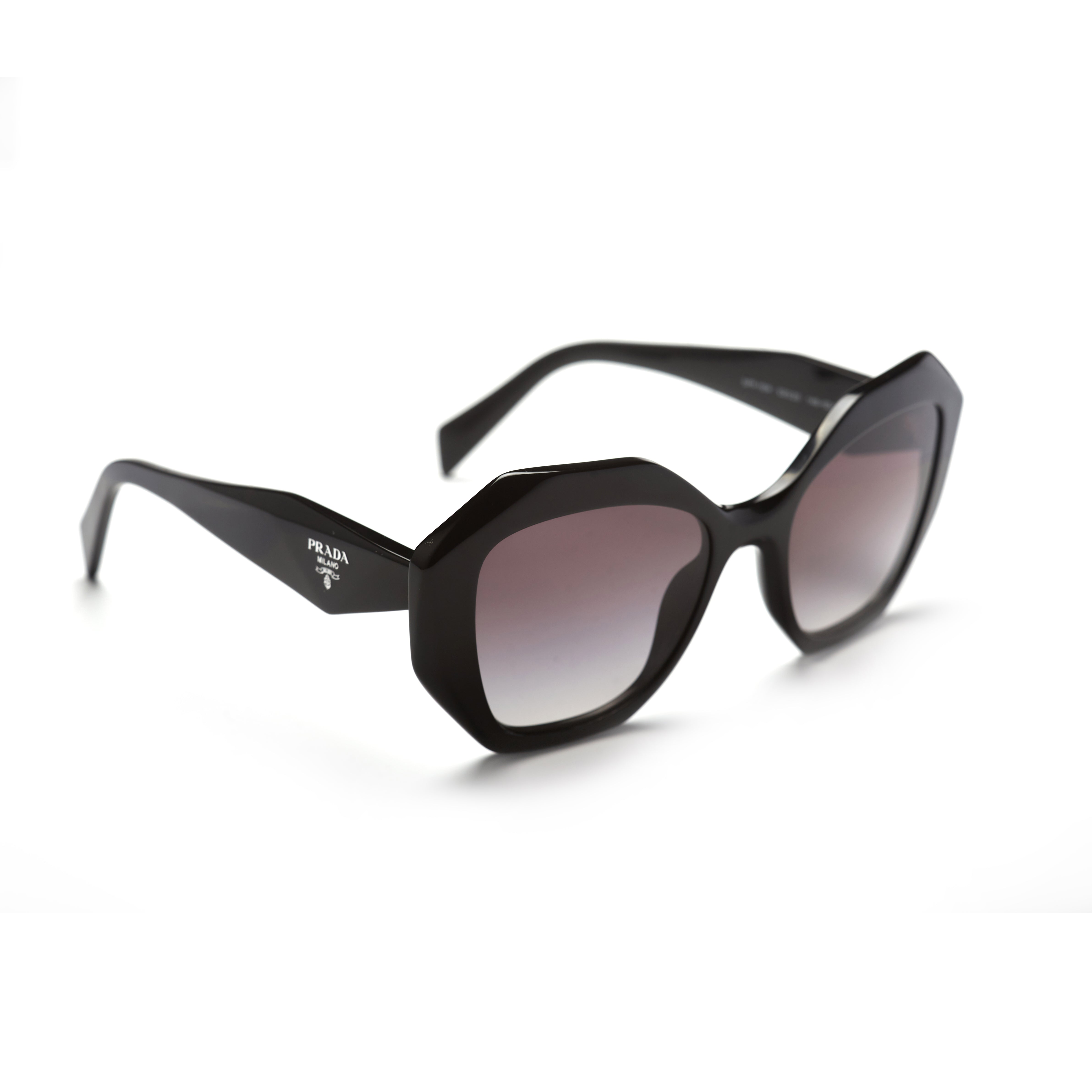 Prada 16WS – Noir Sport Acétate (Femme)