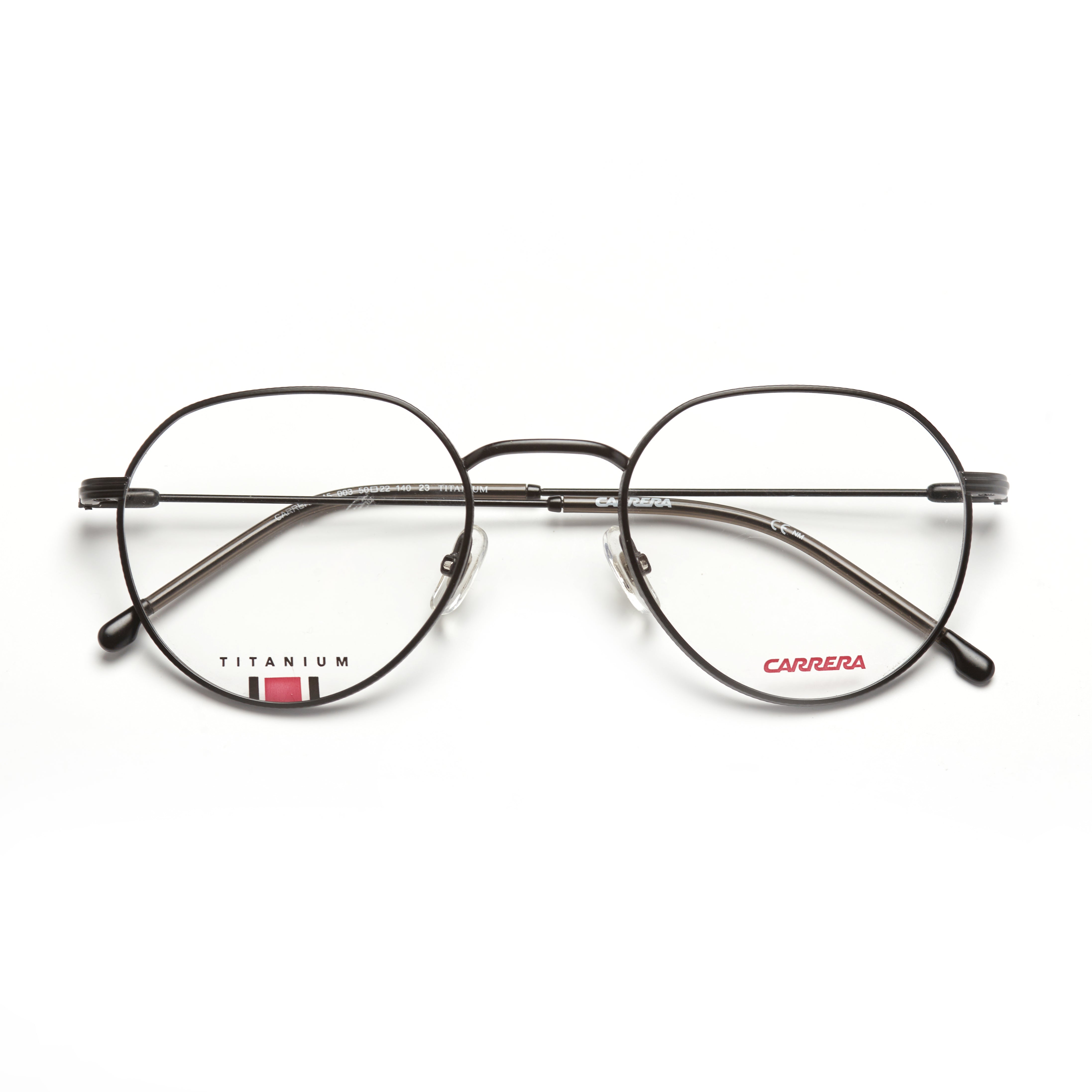 Carrera 245 – Noir Titane & Métal (Unisexe)