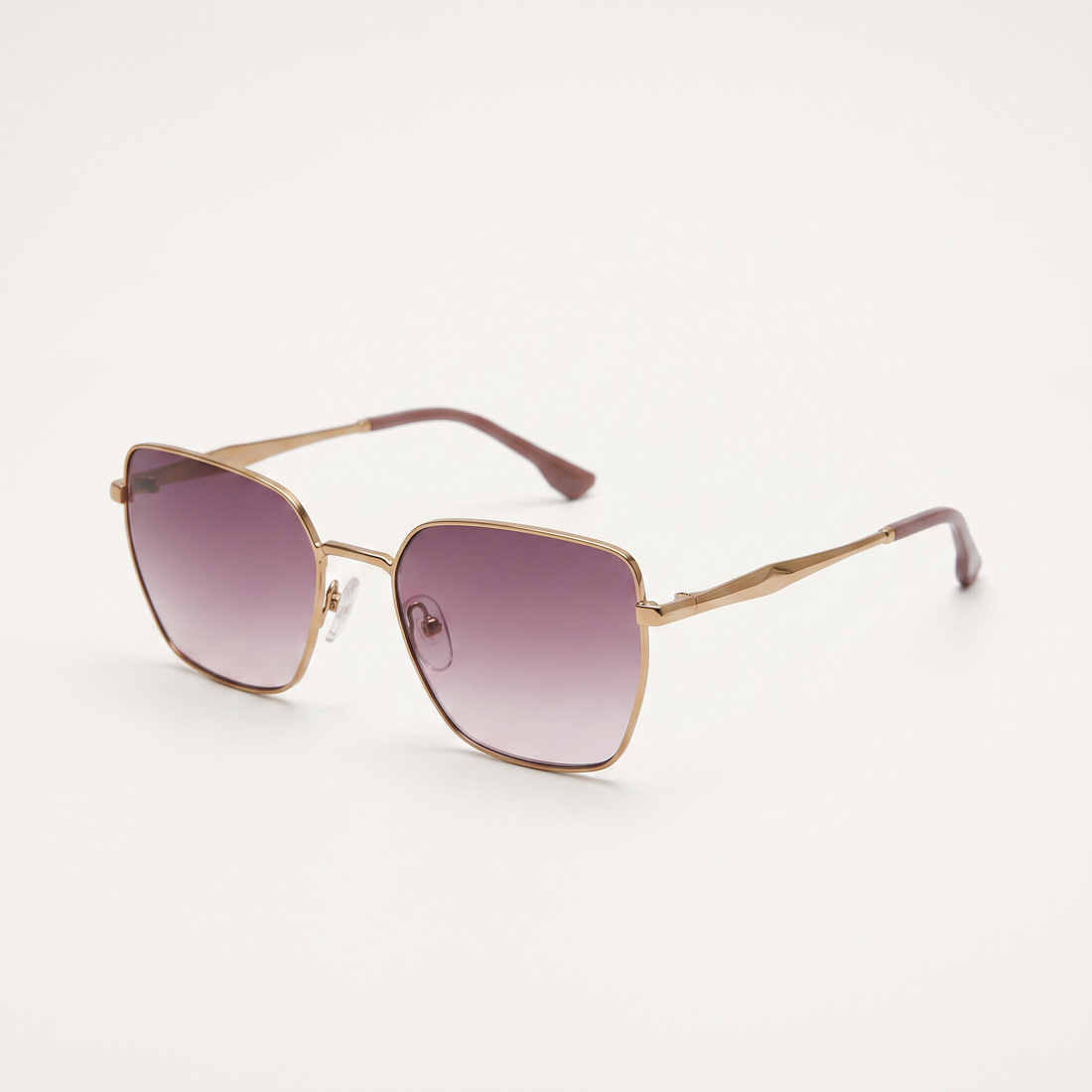 HARLETT – Lunettes de Soleil Géométriques en Métal – MOD-390