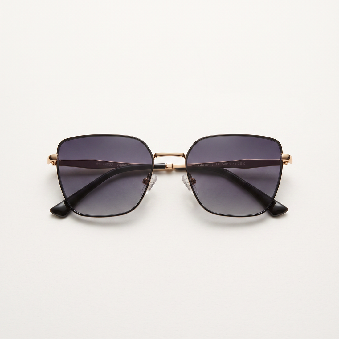HARLETT – Lunettes de Soleil Géométriques en Métal – MOD-390