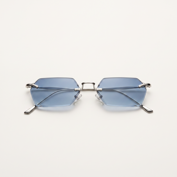 CHARLETT – Lunettes de Soleil Hexagonales Sans Monture