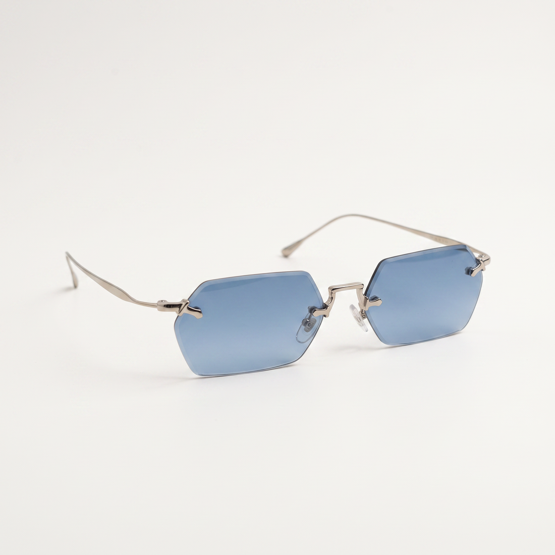 CHARLETT – Lunettes de Soleil Hexagonales Sans Monture