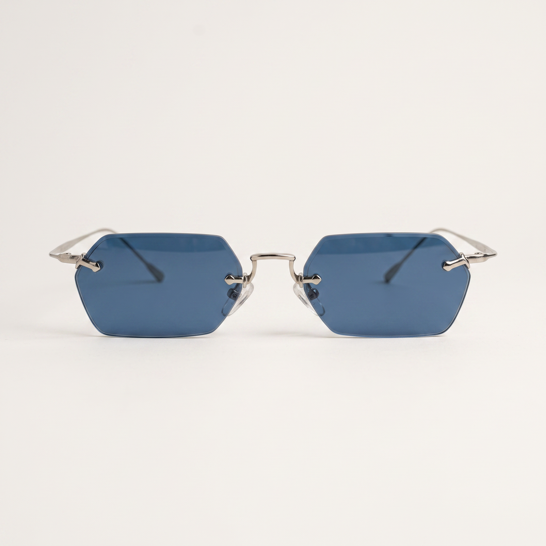 CHARLETT – Lunettes de Soleil Hexagonales Sans Monture